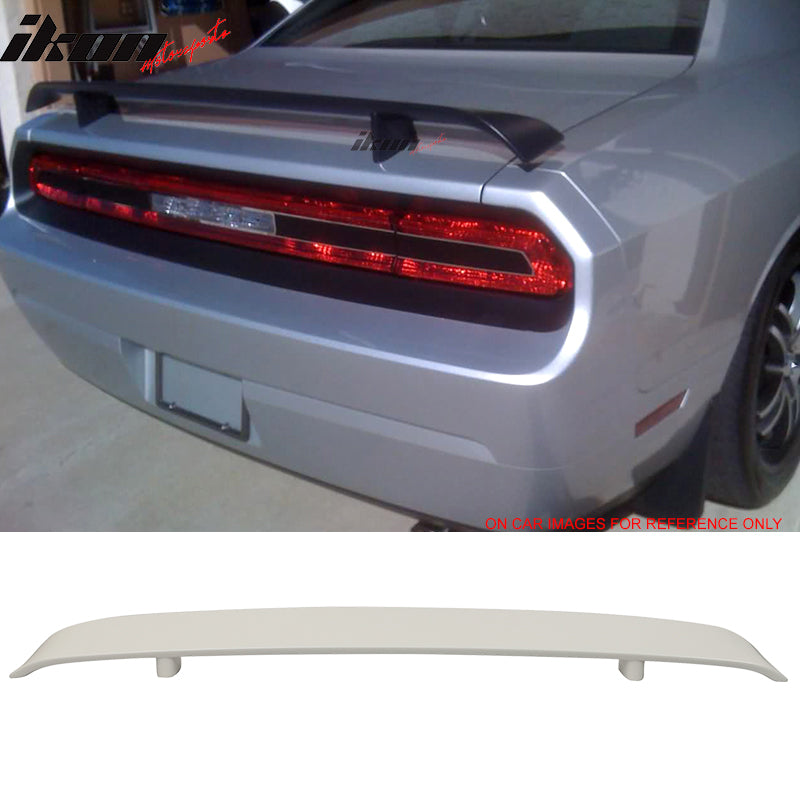2008-2023 Dodge Challenger Painted Color ABS Rear Trunk Spoiler Wing