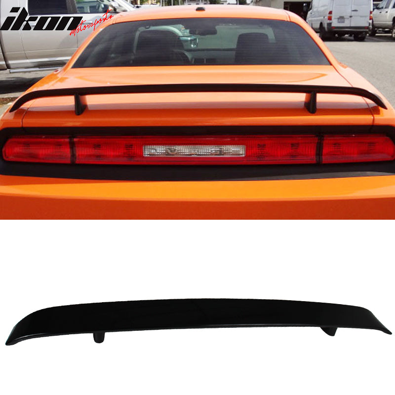 2008-2023 Dodge Challenger Painted Color ABS Rear Trunk Spoiler Wing