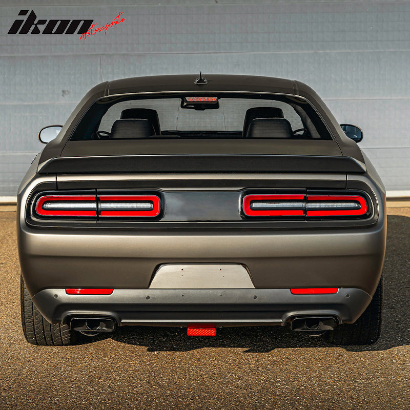 2008-2023 Dodge Challenger OE Style Rear Trunk Spoiler Wing ABS