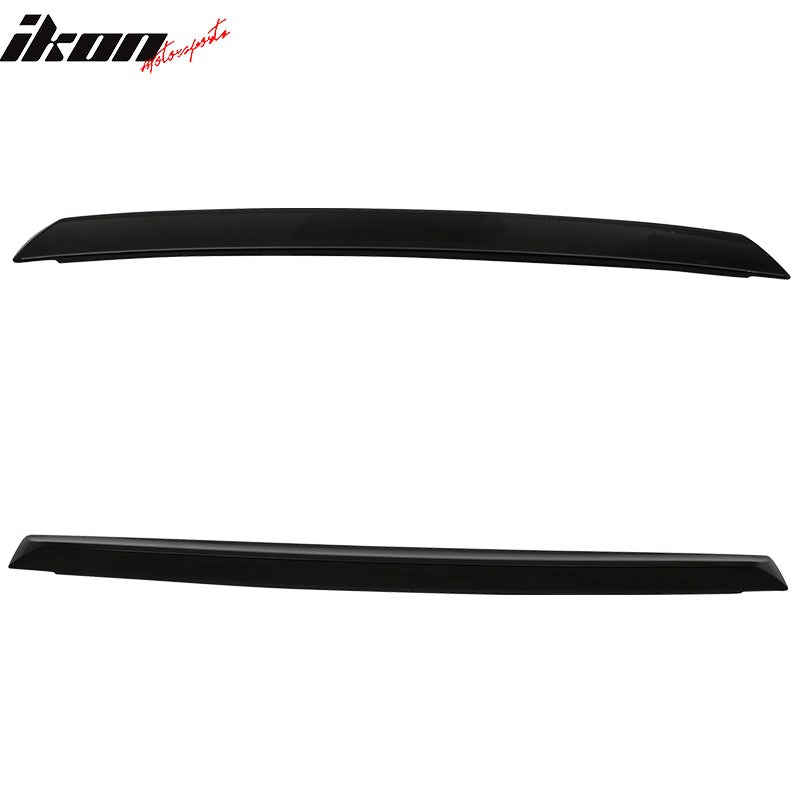 2008-23Â Dodge Challenger Painted #PX8 Black Deck Rear Spoiler Wing ABS