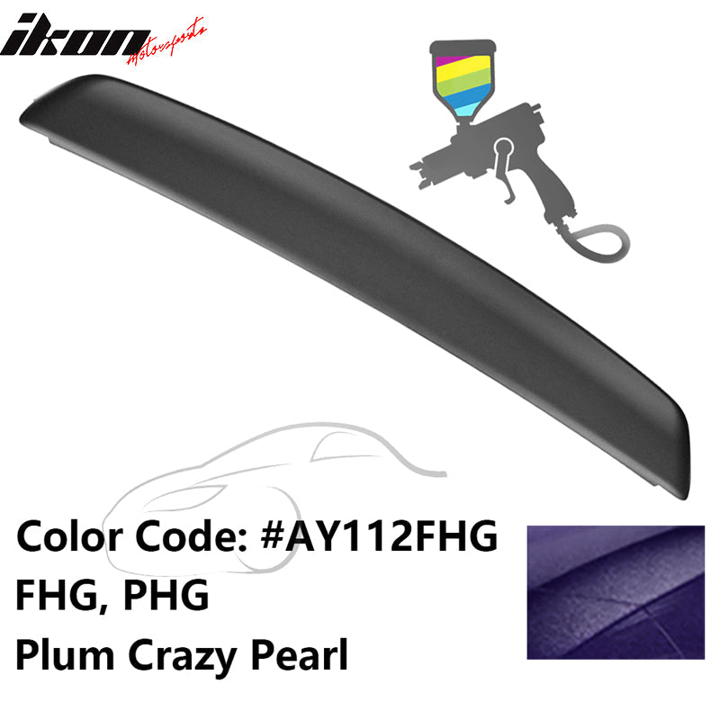 2008-2023 Dodge Challenger Painted Rear Trunk Spoiler Wing Lip ABS