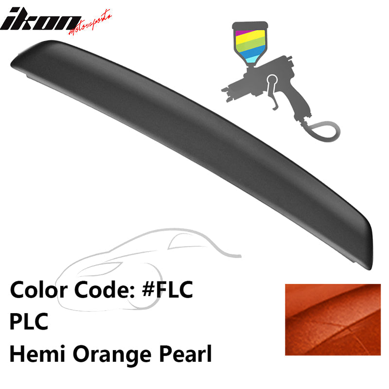 2008-2023 Dodge Challenger Painted Rear Trunk Spoiler Wing Lip ABS