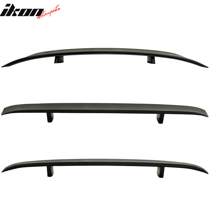 Fits 06-10 Dodge Charger Front Bumper Lip+Rear Auto Spoiler Wing PU