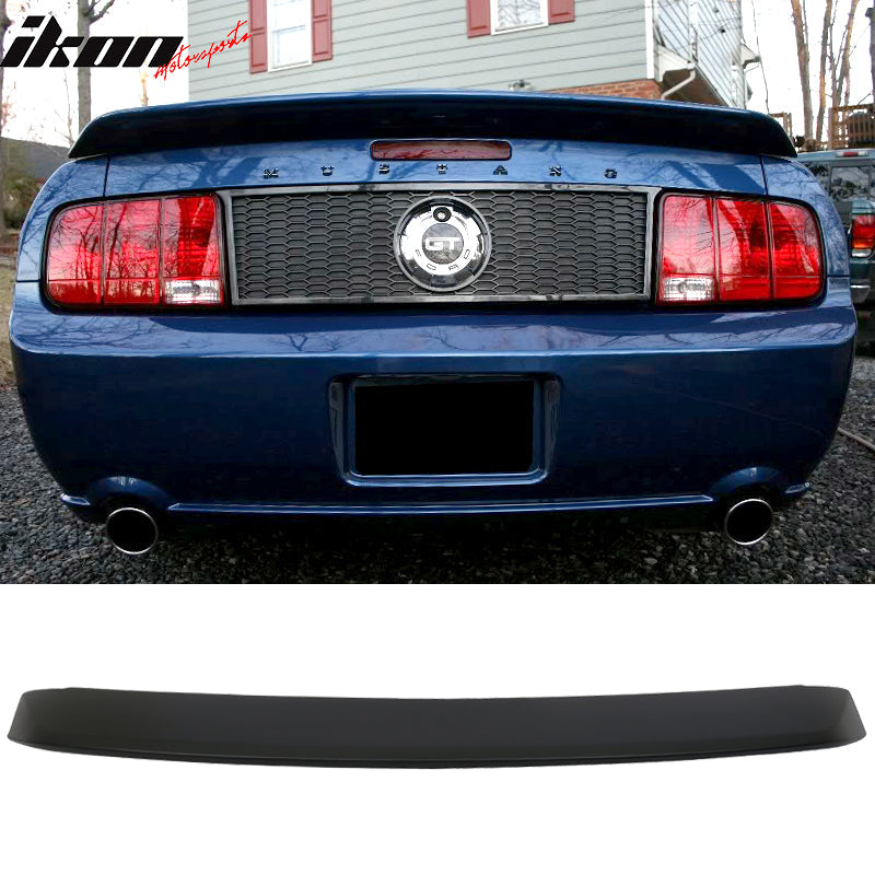 2005-2009 Ford Mustang Rear Trunk Spoiler Ducktail Wing Lip ABS