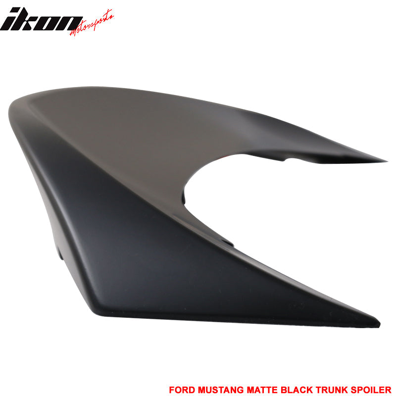 2010-2014 Ford Mustang D Style Rear Trunk Spoiler Ducktail Wing ABS