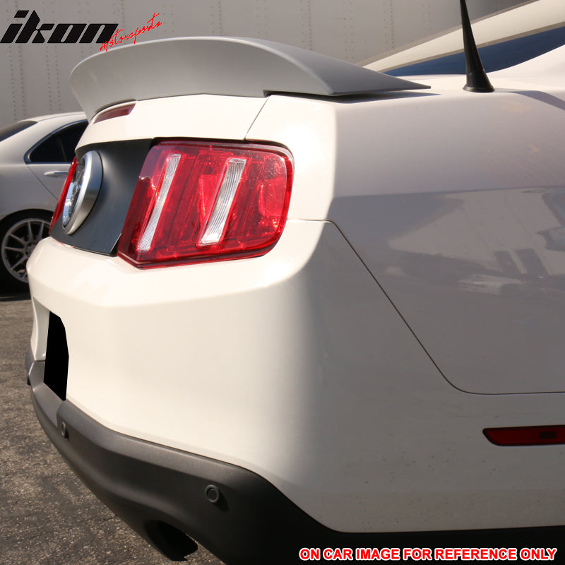 2010-2014 Ford Mustang D Style Rear Trunk Spoiler Ducktail Wing ABS