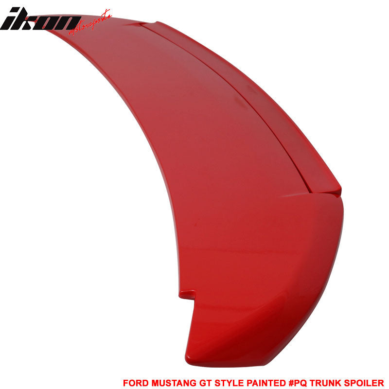 2010-2014 Ford Mustang GT V6 GT500 Style Trunk Spoiler Wing Lip ABS