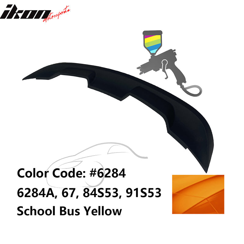 2010-2014 Ford Mustang 2020 GT500 Style Trunk Spoiler Wing ABS