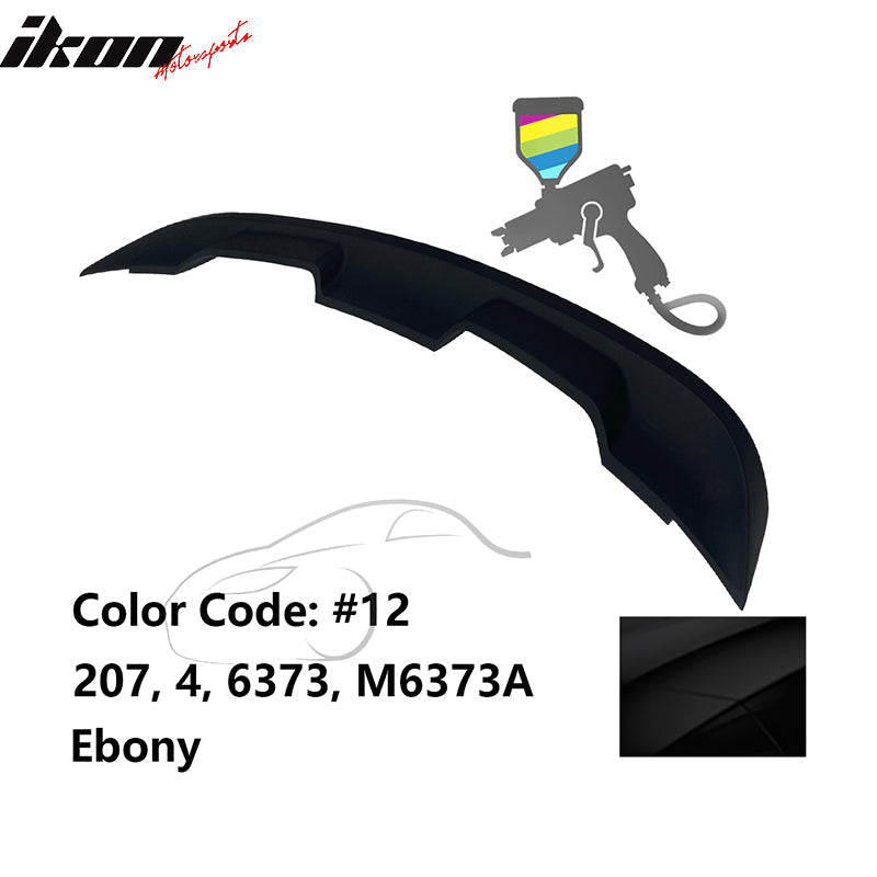 2010-2014 Ford Mustang 2020 GT500 Style Trunk Spoiler Wing ABS