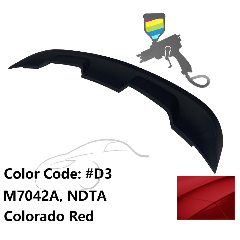 2010-2014 Ford Mustang 2020 GT500 Style Trunk Spoiler Wing ABS