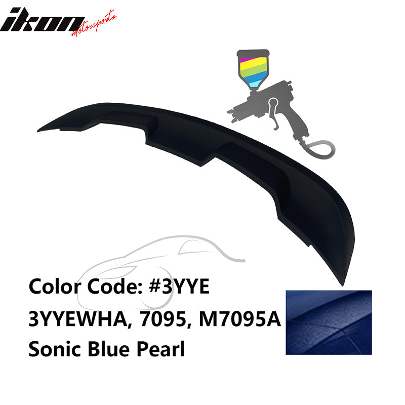 2010-2014 Ford Mustang 2020 GT500 Style Trunk Spoiler Wing ABS