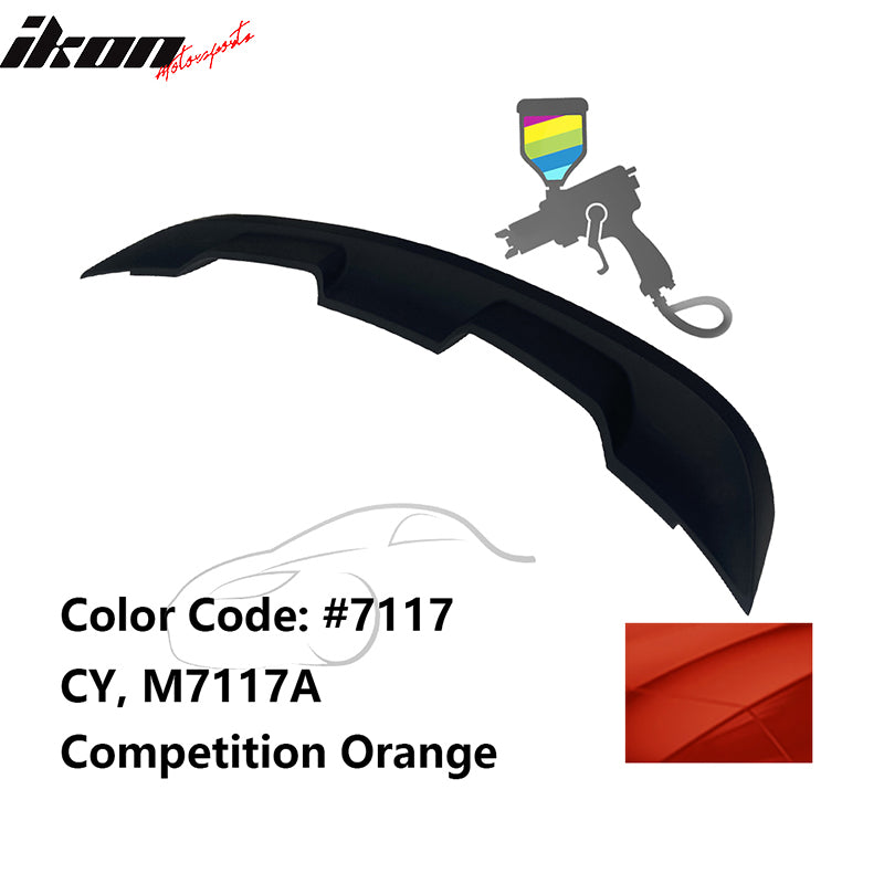 2010-2014 Ford Mustang 2020 GT500 Style Trunk Spoiler Wing ABS