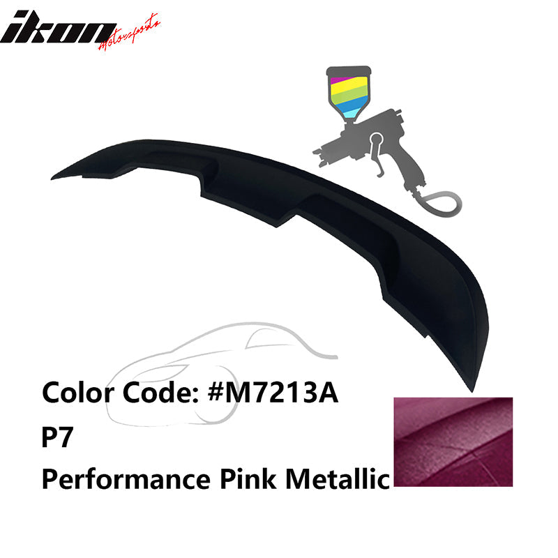 2010-2014 Ford Mustang 2020 GT500 Style Trunk Spoiler Wing ABS