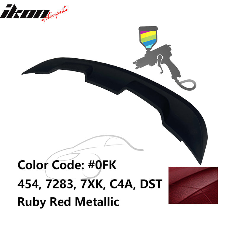 2010-2014 Ford Mustang 2020 GT500 Style Trunk Spoiler Wing ABS