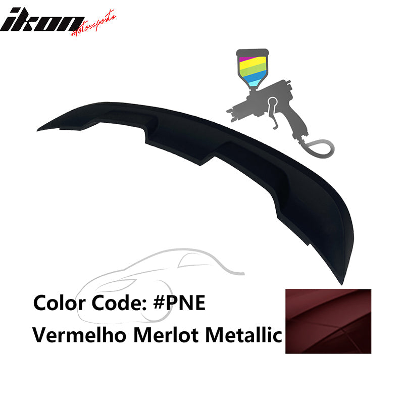 2010-2014 Ford Mustang 2020 GT500 Style Trunk Spoiler Wing ABS