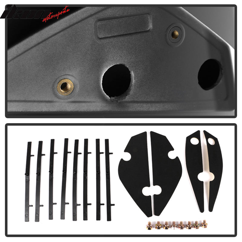 2010-2014 Ford Mustang LS Style Matte Black Rear Spoiler Wing ABS