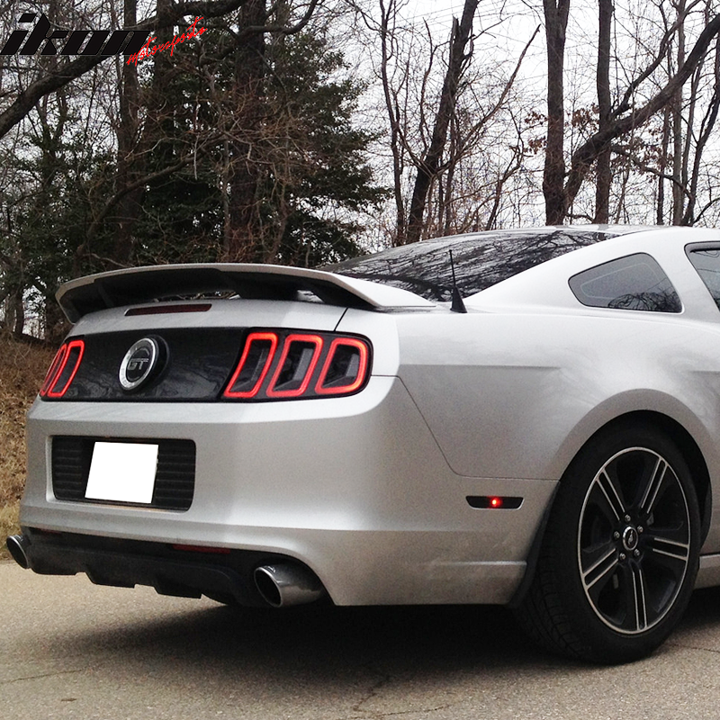 2010-2014 Ford Mustang LS Style Rear Trunk Spoiler Deck Lid ABS