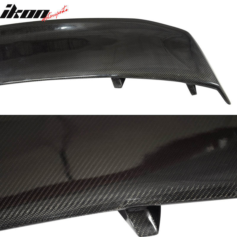 2010-2014 Ford Mustang LS Style Carbon Fiber Rear Trunk Spoiler Wing