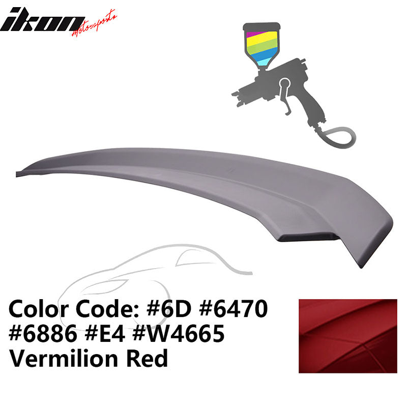 2010-2014 Ford Mustang ABS Rear Trunk Spoiler Ducktail Wing Lip ABS