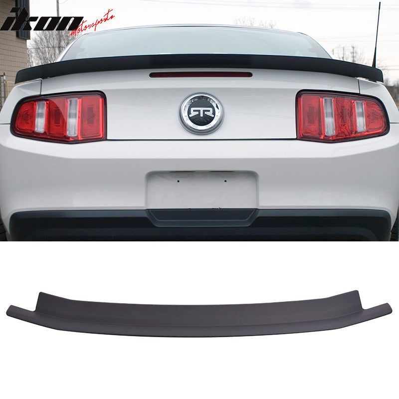 2010-2014 Ford Mustang ABS Rear Trunk Spoiler Ducktail Wing Lip ABS