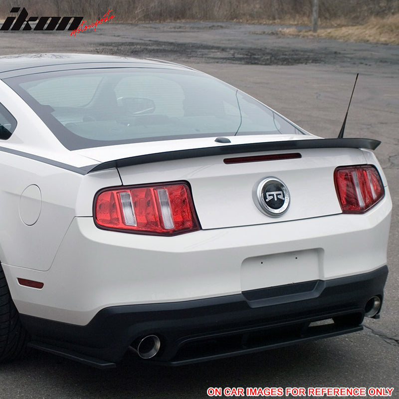 2010-2014 Ford Mustang Carbon Fiber Rear Trunk Spoiler Wing