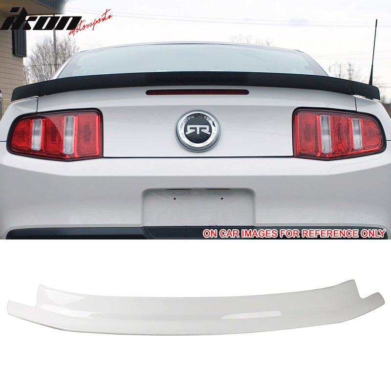 2010-2014 Ford Mustang ABS Rear Trunk Spoiler Ducktail Wing Lip ABS