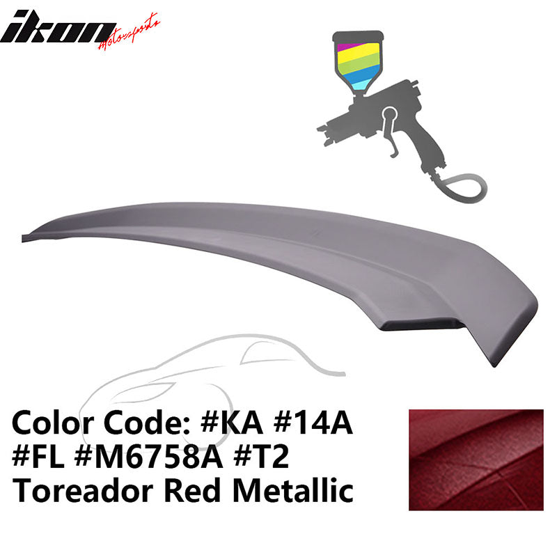 2010-2014 Ford Mustang ABS Rear Trunk Spoiler Ducktail Wing Lip ABS