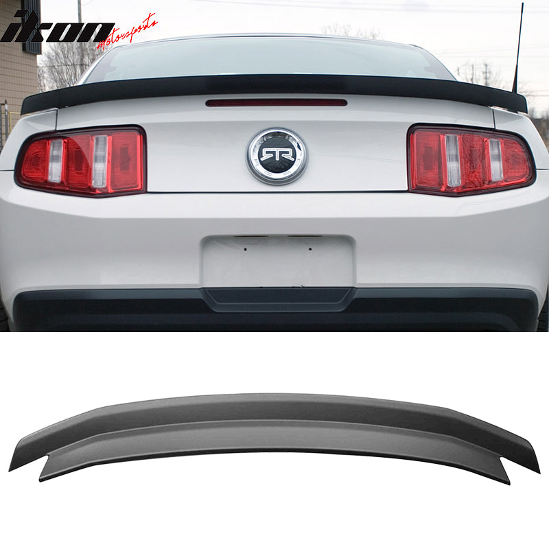 2010-2014 Ford Mustang ABS Rear Trunk Spoiler Ducktail Wing Lip ABS
