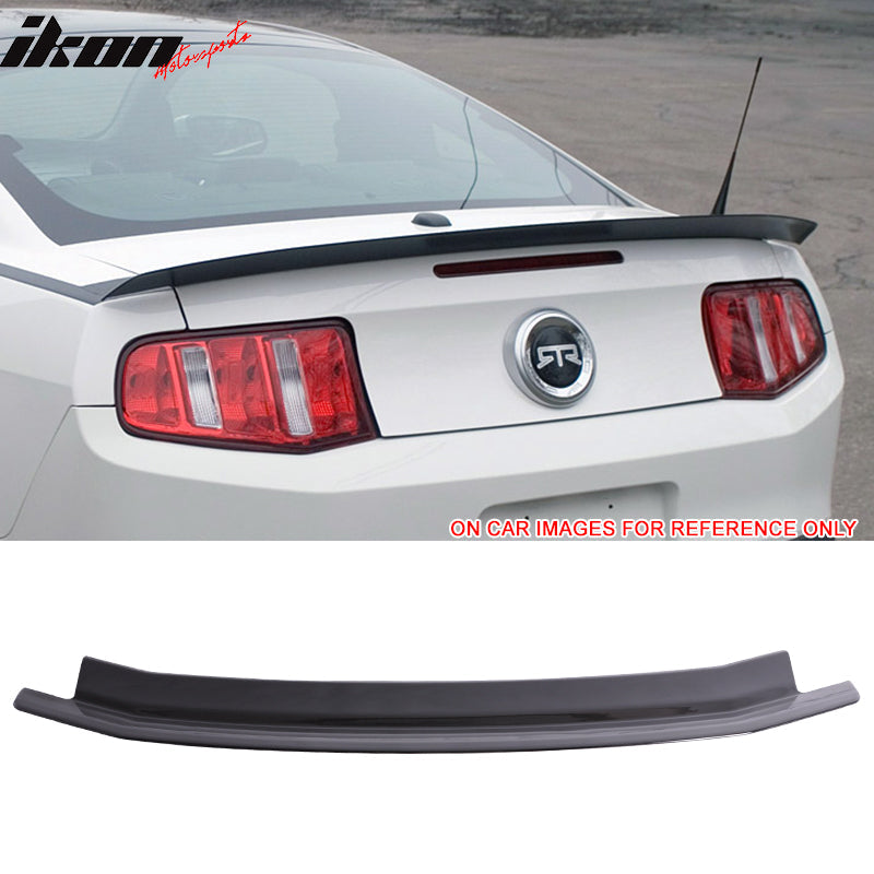 2010-2014 Ford Mustang ABS Rear Trunk Spoiler Ducktail Wing Lip ABS