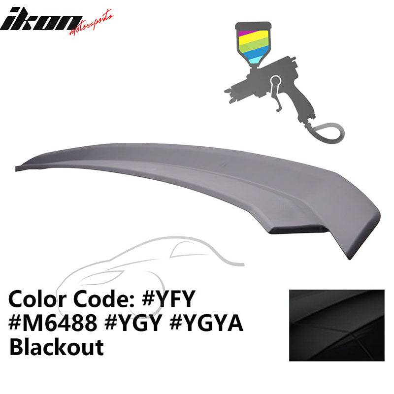 2010-2014 Ford Mustang ABS Rear Trunk Spoiler Ducktail Wing Lip ABS