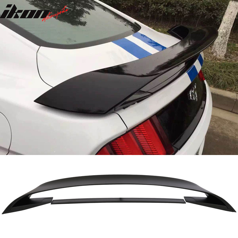 2015-2023 Mustang GT350 Style Rear Trunk Spoiler Ducktail Wing Lip ABS