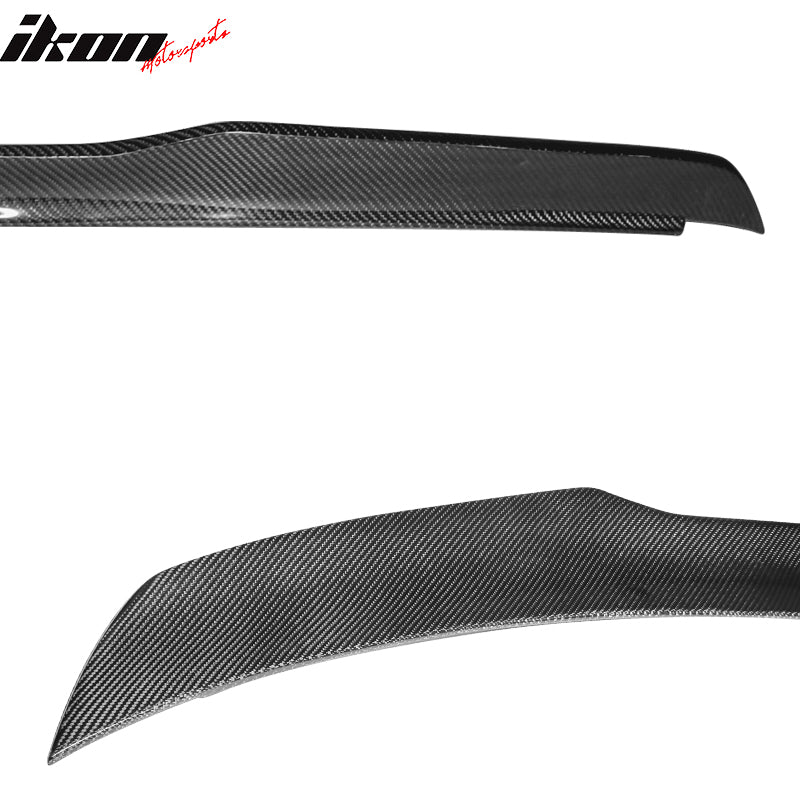 15-23Â Ford Mustang H High Kick V Rear Spoiler Wing Matte Carbon Fiber