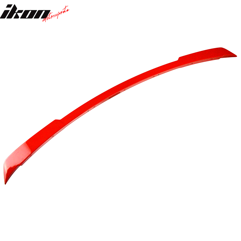 Fit 15-23 Ford Mustang Coupe Rear Spoiler Wing #CY-Competition Orange
