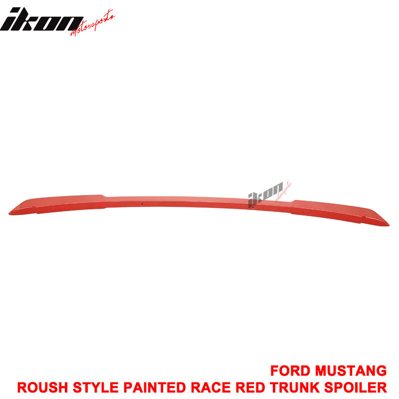 Fits 15-23 Ford Mustang Coupe Rear Spoiler Wing #PQ - Race Red