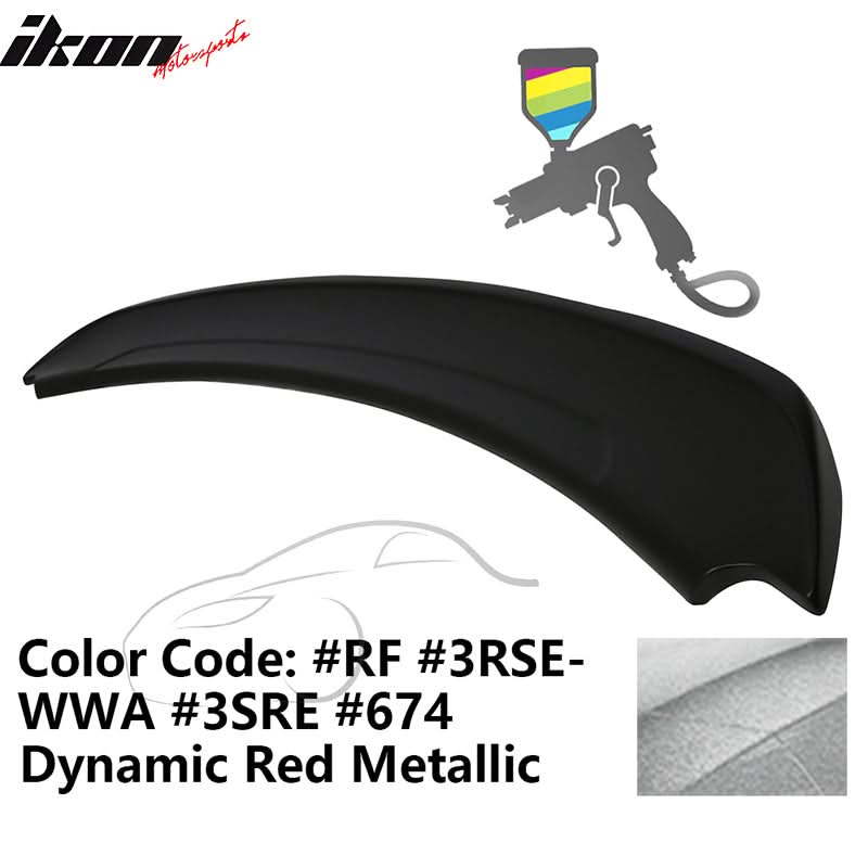 2015-2023 Ford Mustang GT350 Coupe Convertible Trunk Spoiler Wing ABS