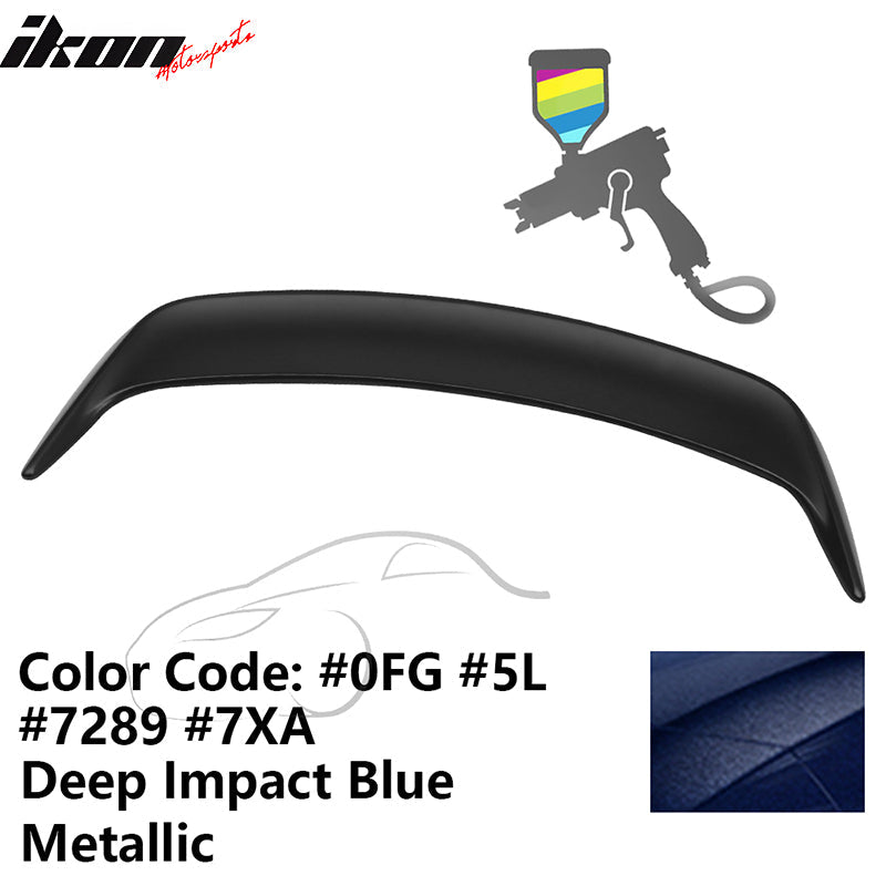 1999-2004 Ford Mustang OE Style #0FG Deep Impact Blue Rear Spoiler ABS