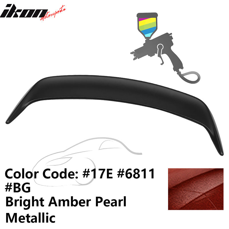 1999-2004 Ford Mustang OE #17E Bright Amber Pearl Trunk Spoiler ABS