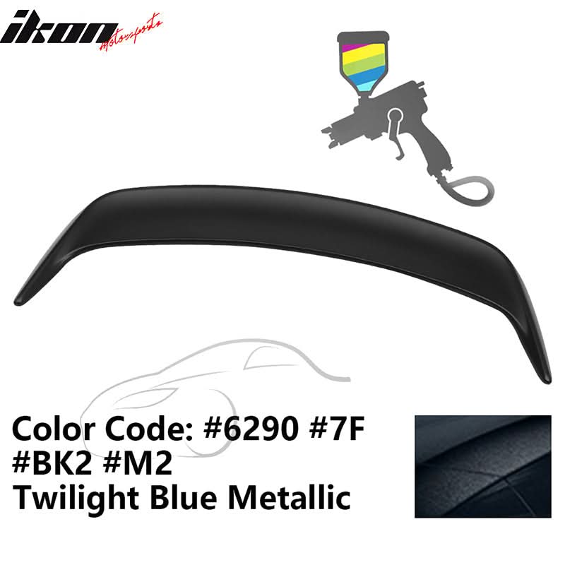 1999-2004 Ford Mustang OE Style #6290 Twilight Blue Trunk Spoiler ABS