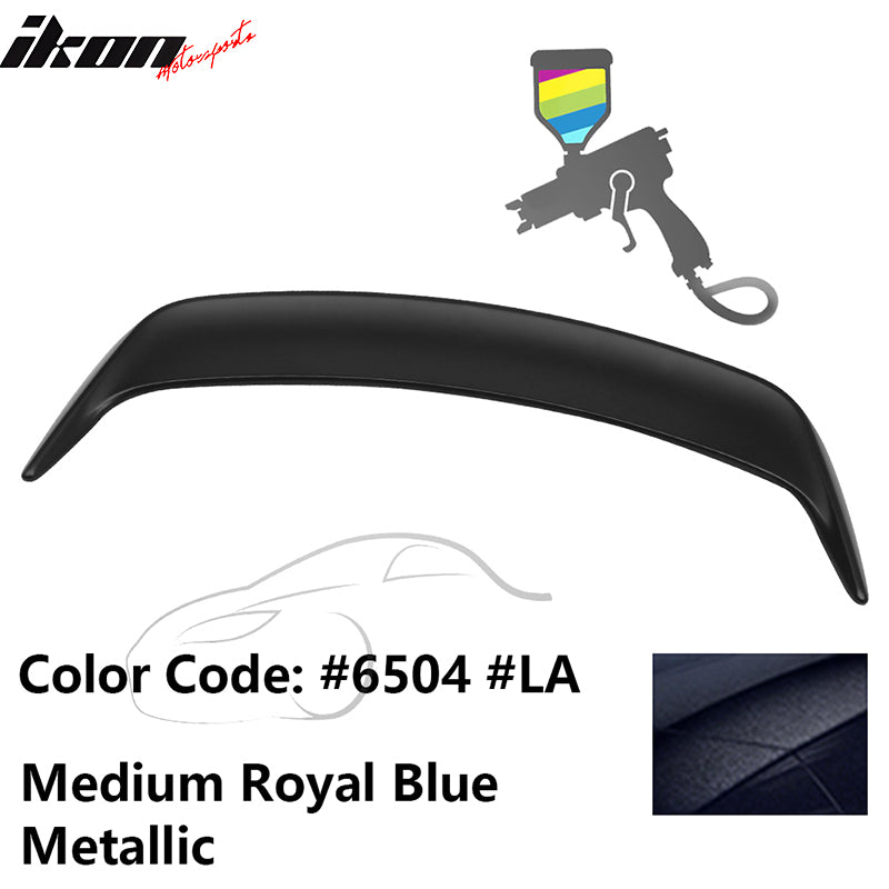1999-2004 Ford Mustang OE #6504 Medium Royal Blue Trunk Spoiler ABS