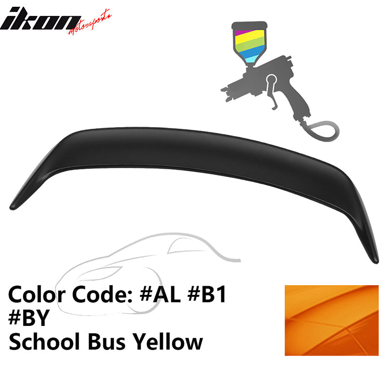 1999-2004 Ford Mustang OE Style #AL School Bus Yellow Rear Spoiler ABS