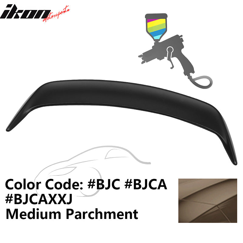 1999-2004 Ford Mustang OE Style #BJC Medium Parchment Rear Spoiler ABS