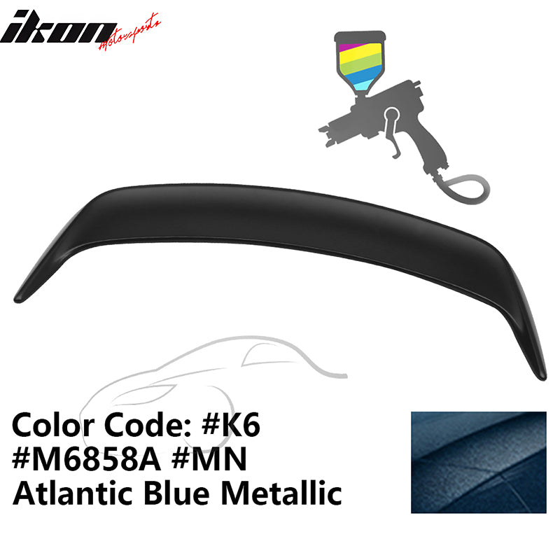 1999-2004 Ford Mustang OE Style #K6 Atlantic Blue Trunk Spoiler ABS