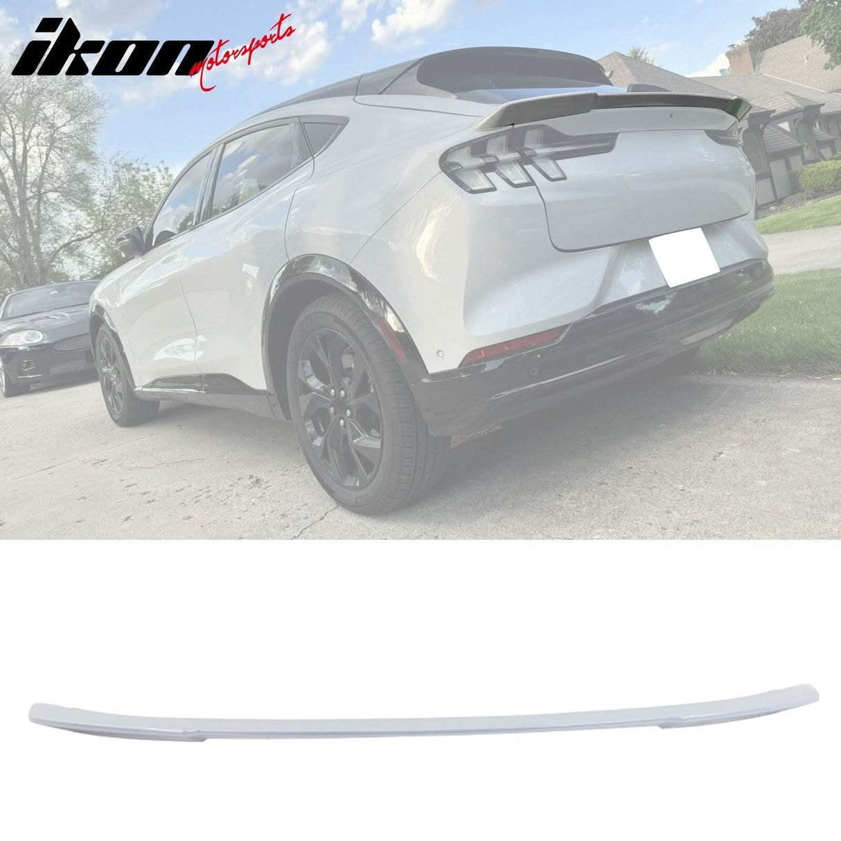 2021-2025 Ford Mustang Mach-E R Style ABS Rear Hatch Trunk Spoiler Mid