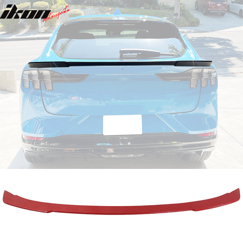 2021-2025 Ford Mustang Mach-E R Style ABS Rear Hatch Trunk Spoiler Mid