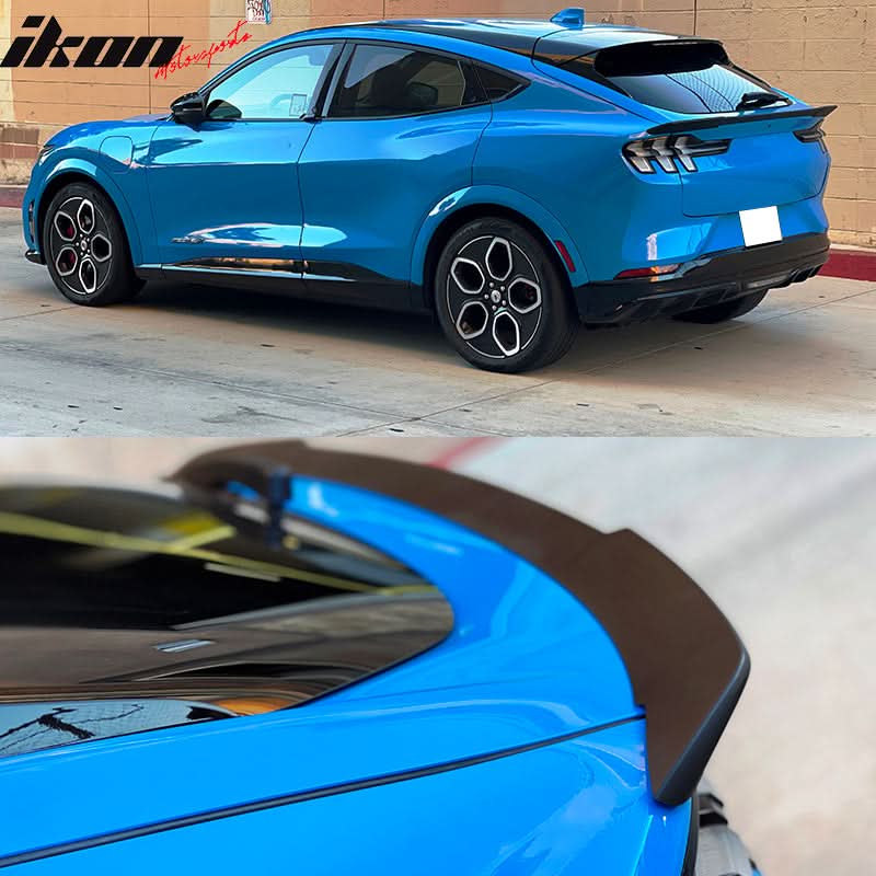 2021-2025 Ford Mustang Mach-E R Style ABS Rear Hatch Trunk Spoiler Mid