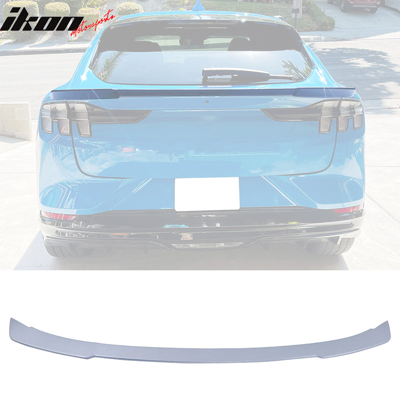 2021-2025 Ford Mustang Mach-E R Style ABS Rear Hatch Trunk Spoiler Mid