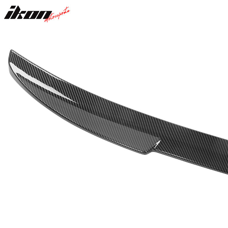 2021-2024 Ford Mustang Mach-E Carbon Fiber Print Rear Spoiler Wing ABS