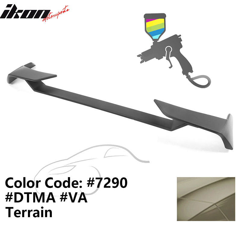 2021-2024 Ford Mustang Mach-E 3PCS Trunk Spoiler Wing Painted ABS