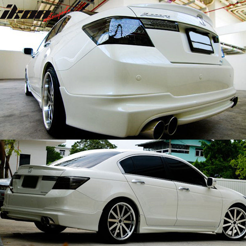 2008-2012 Honda Accord Sedan Painted ABS Rear Trunk Spoiler Wing