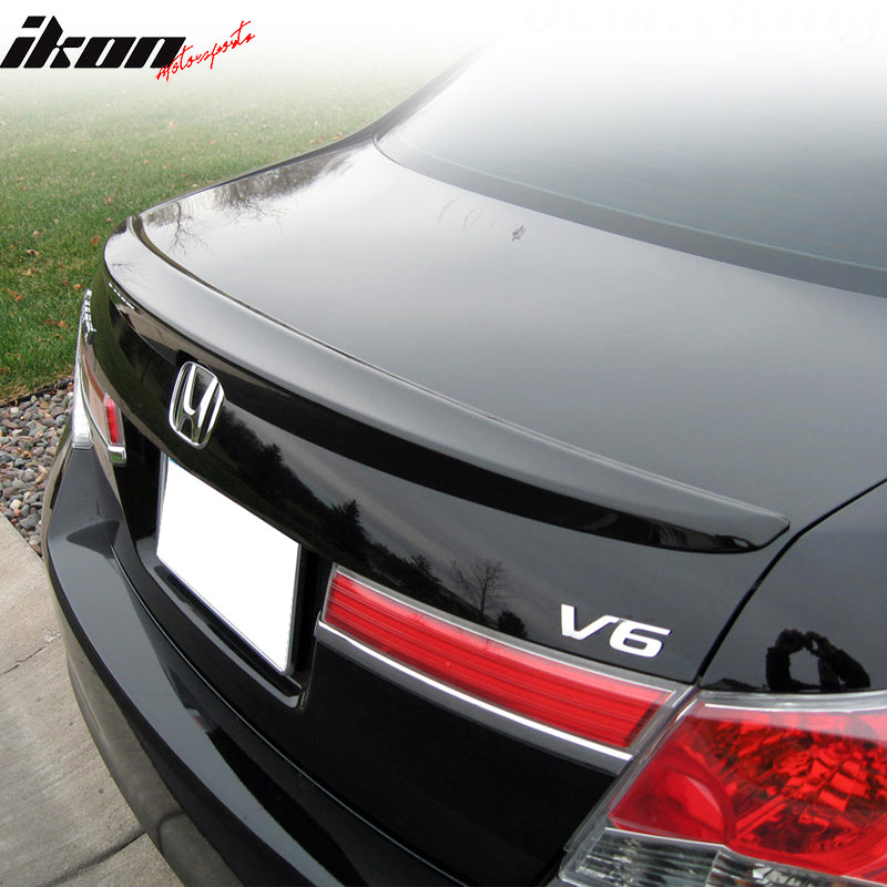 2008-12Â Honda Accord OE Painted Crystal Black Pearl Rear Spoiler Wing
